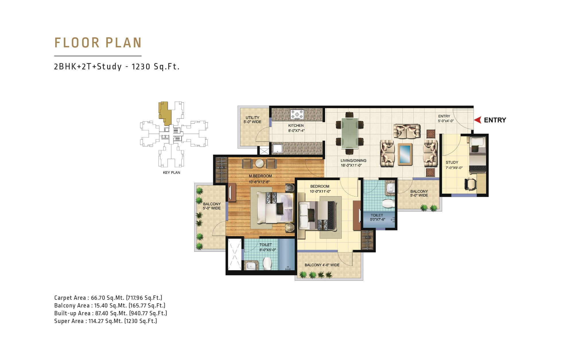 2/3/4 BHK flats in Greater Noida West – VVIP Homes